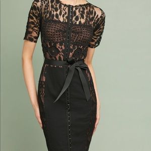 Beguile by Byron Lars black lace dress